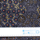 WOMEN COLLECTING WATER YELLOW by Aboriginal Artist CHRISTINE DOOLAN