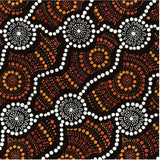 DV/ SALTWATER DREAMTIME #5571 by Aboriginal Artist Zachary Bennett-Brook