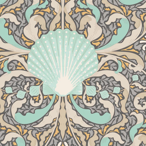 Tilda COTTON BEACH - 100326 Scallop Shell Grey