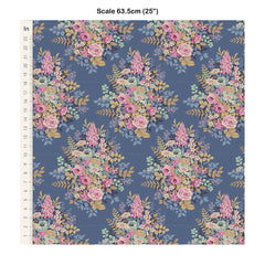 Tilda CHIC ESCAPE - Whimsy Flowers Blue - #100449
