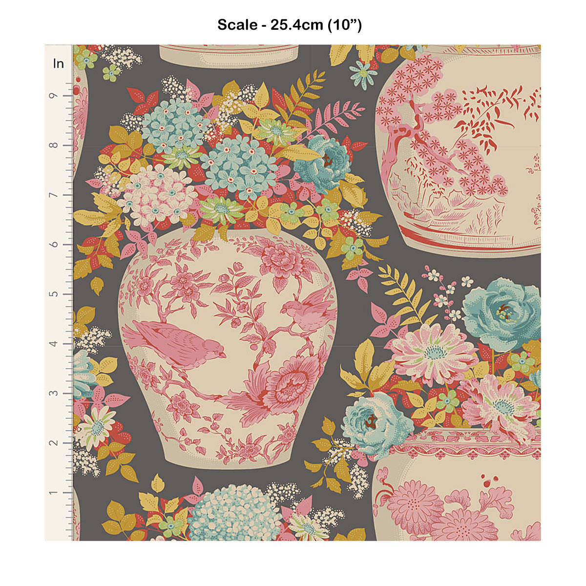 Tilda CHIC ESCAPE - Flower Vase Grey - #100452