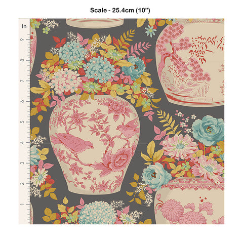 Tilda CHIC ESCAPE - Flower Vase Grey - #100452