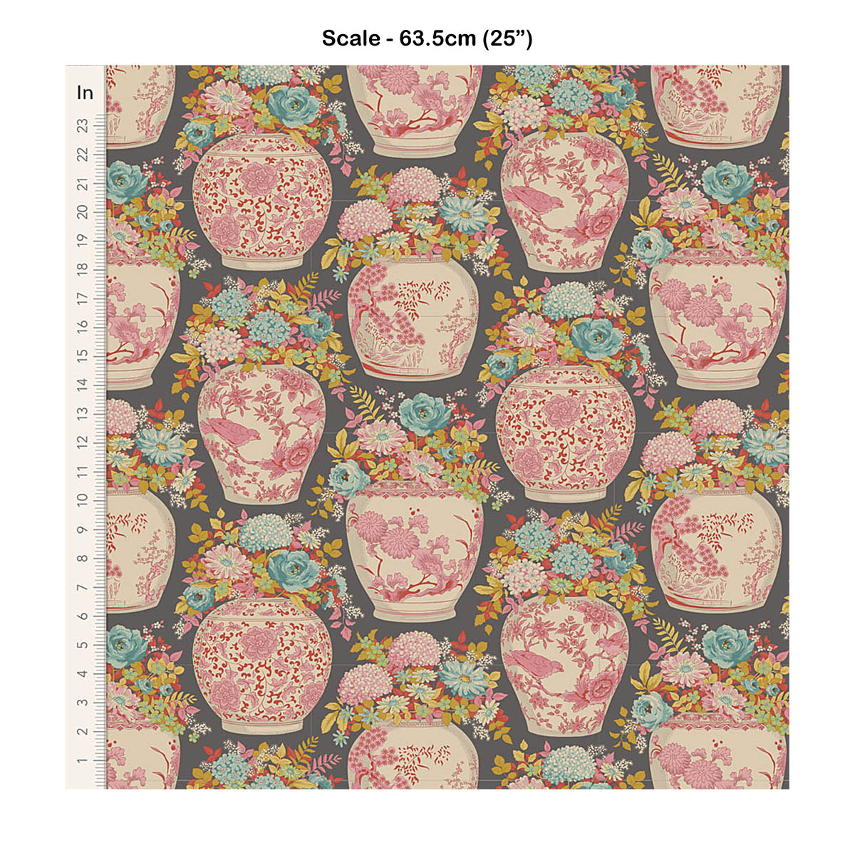 Tilda CHIC ESCAPE - Flower Vase Grey - #100452