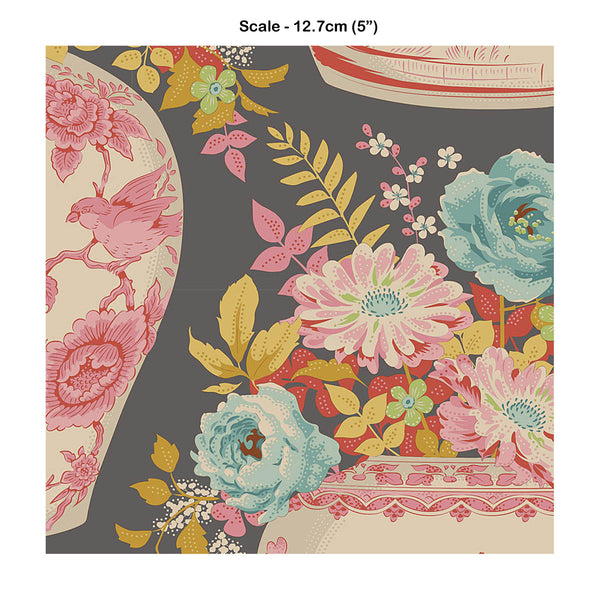 Tilda CHIC ESCAPE - Flower Vase Grey - #100452