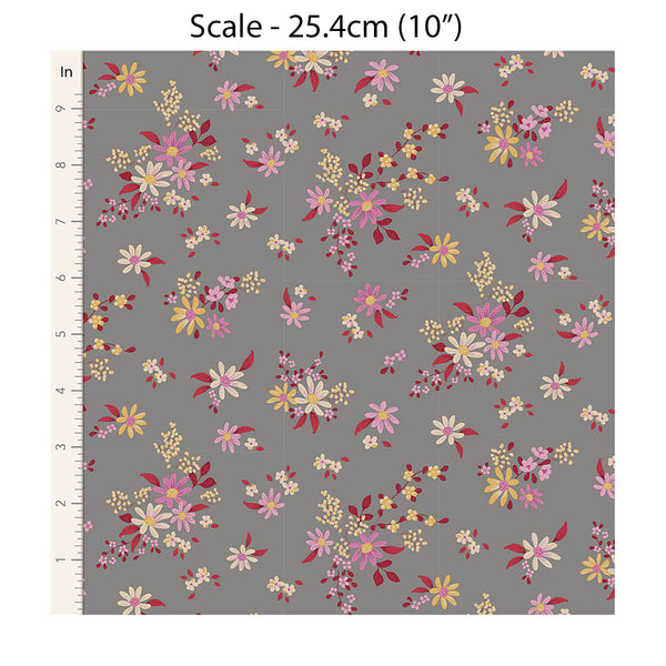 Tilda Chic Escape DAISYFIELD - Grey #110052