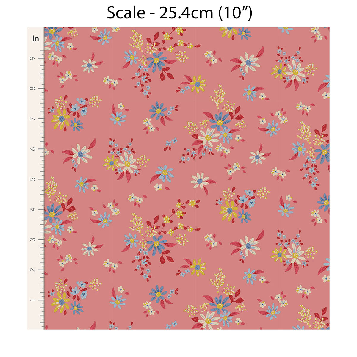 Tilda Chic Escape DAISYFIELD - Pink #110055