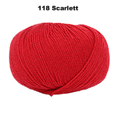 BAMBINI 4 -100% Australian Wool 4ply/Sport - 50g / 200m  CHOOSE COLOUR