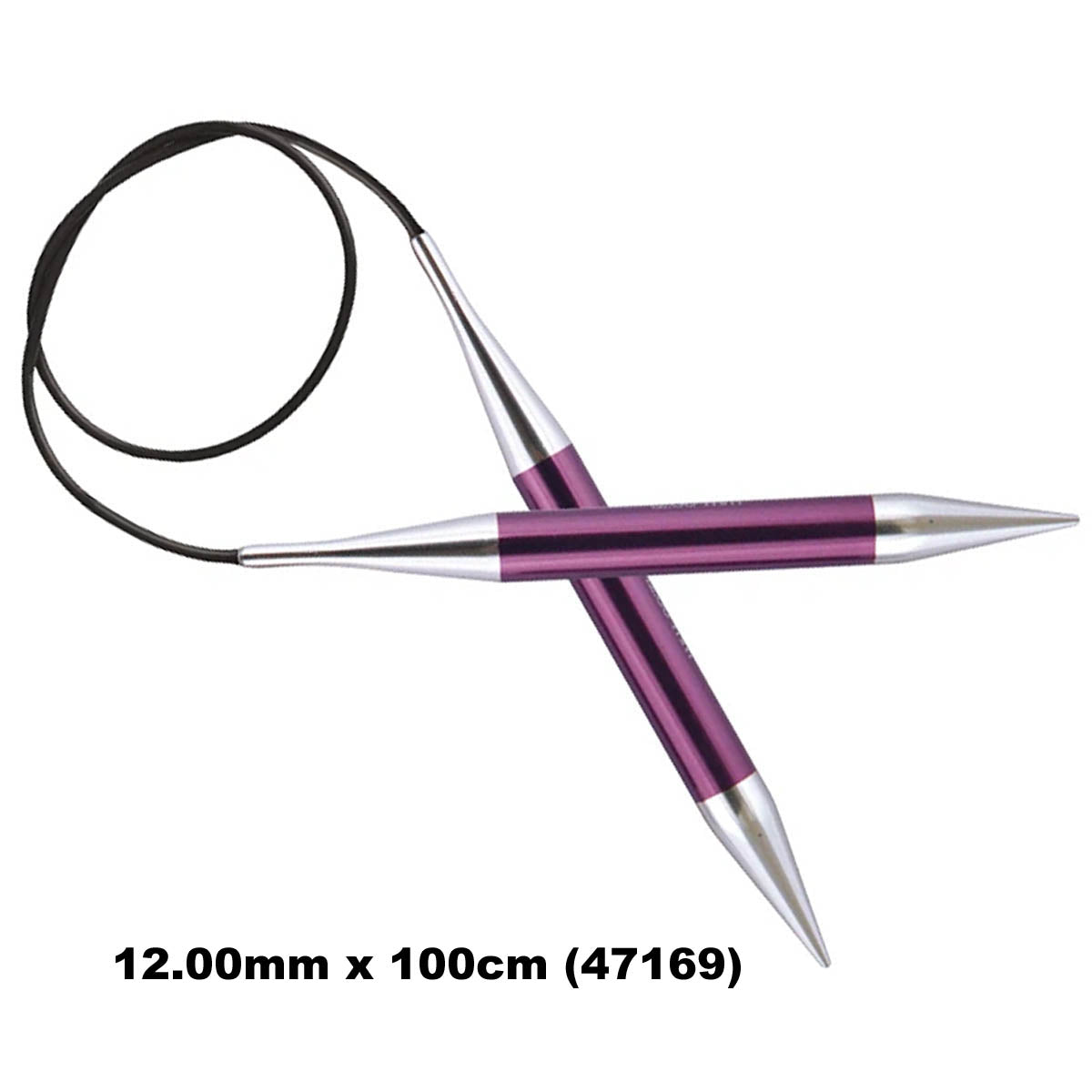 KnitPro ZING - FIXED CABLE CIRCULAR Knitting Needles - Choose Size