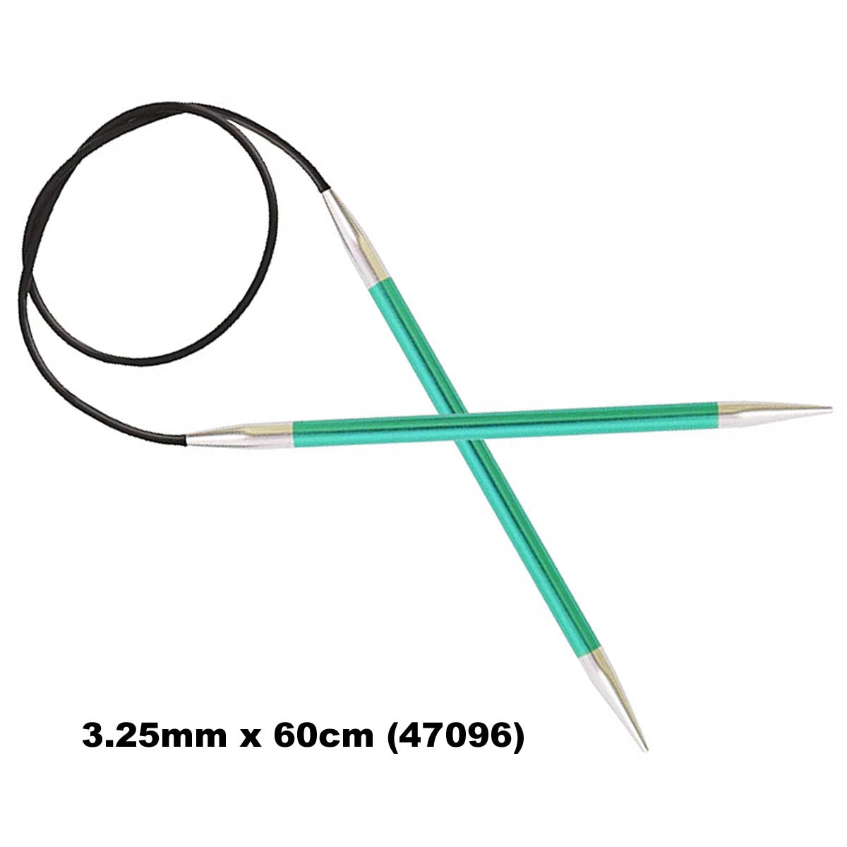 KnitPro ZING - FIXED CABLE CIRCULAR Knitting Needles - Choose Size