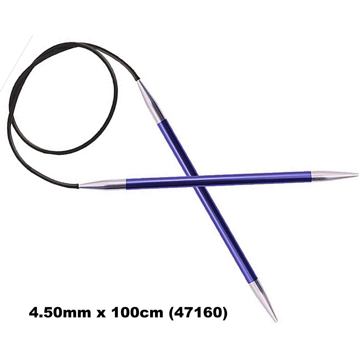 KnitPro ZING - FIXED CABLE CIRCULAR Knitting Needles - Choose Size