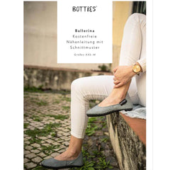 Botties SLIPPER SOLE & INSOLE SET including Choice of Patterns to Knit, Crochet or Sew)