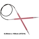 KnitPro ZING - FIXED CABLE CIRCULAR Knitting Needles - Choose Size