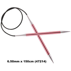 KnitPro ZING - FIXED CABLE CIRCULAR Knitting Needles - Choose Size