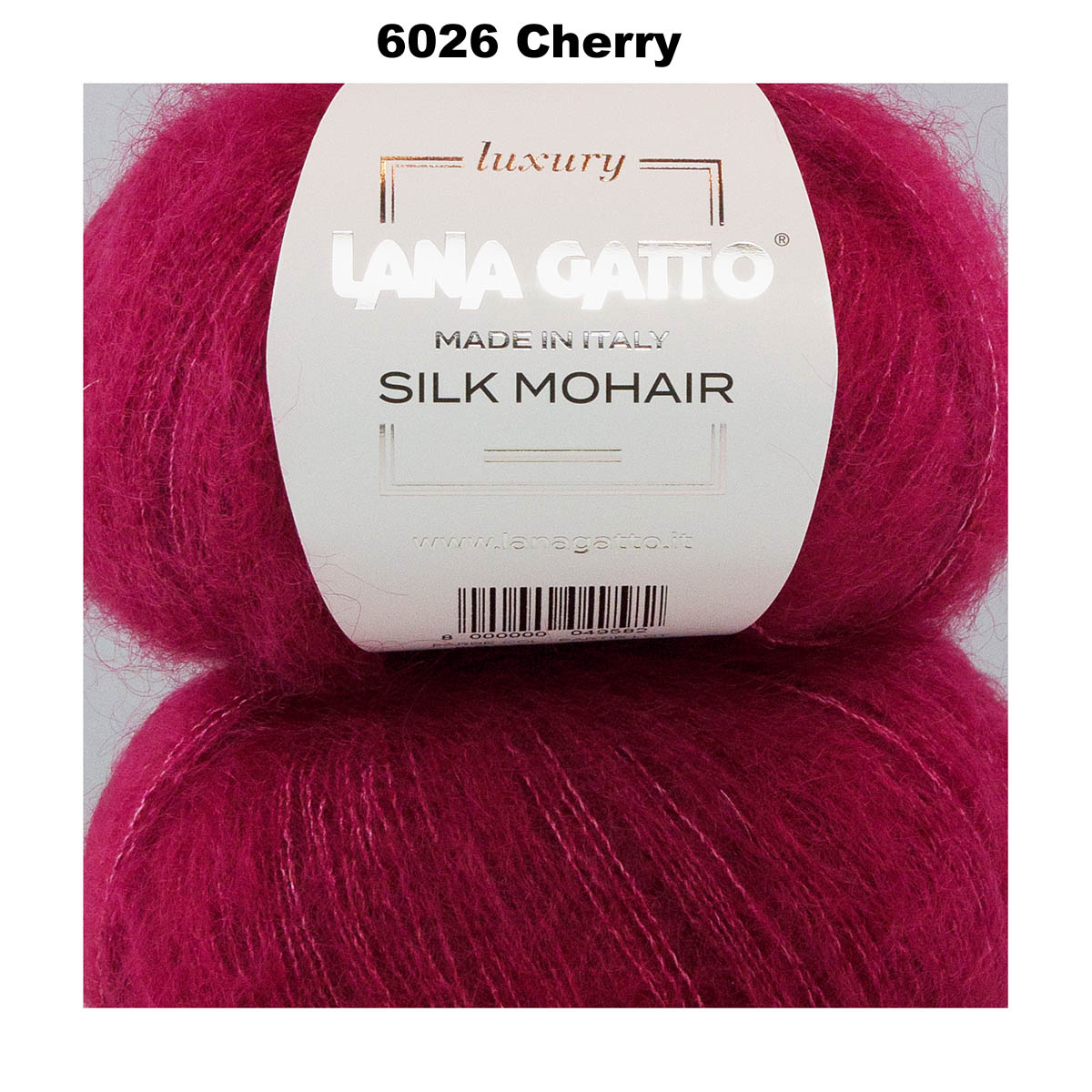 LANA GATTO - SILK MOHAIR -  75% Kid Mohair + 25% Silk - 2ply/Fingering - Ball 25g 212m/231yds  CHOOSE COLOUR