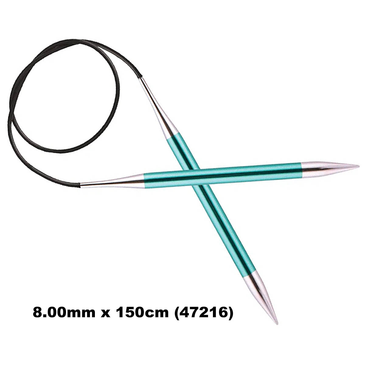KnitPro ZING - FIXED CABLE CIRCULAR Knitting Needles - Choose Size