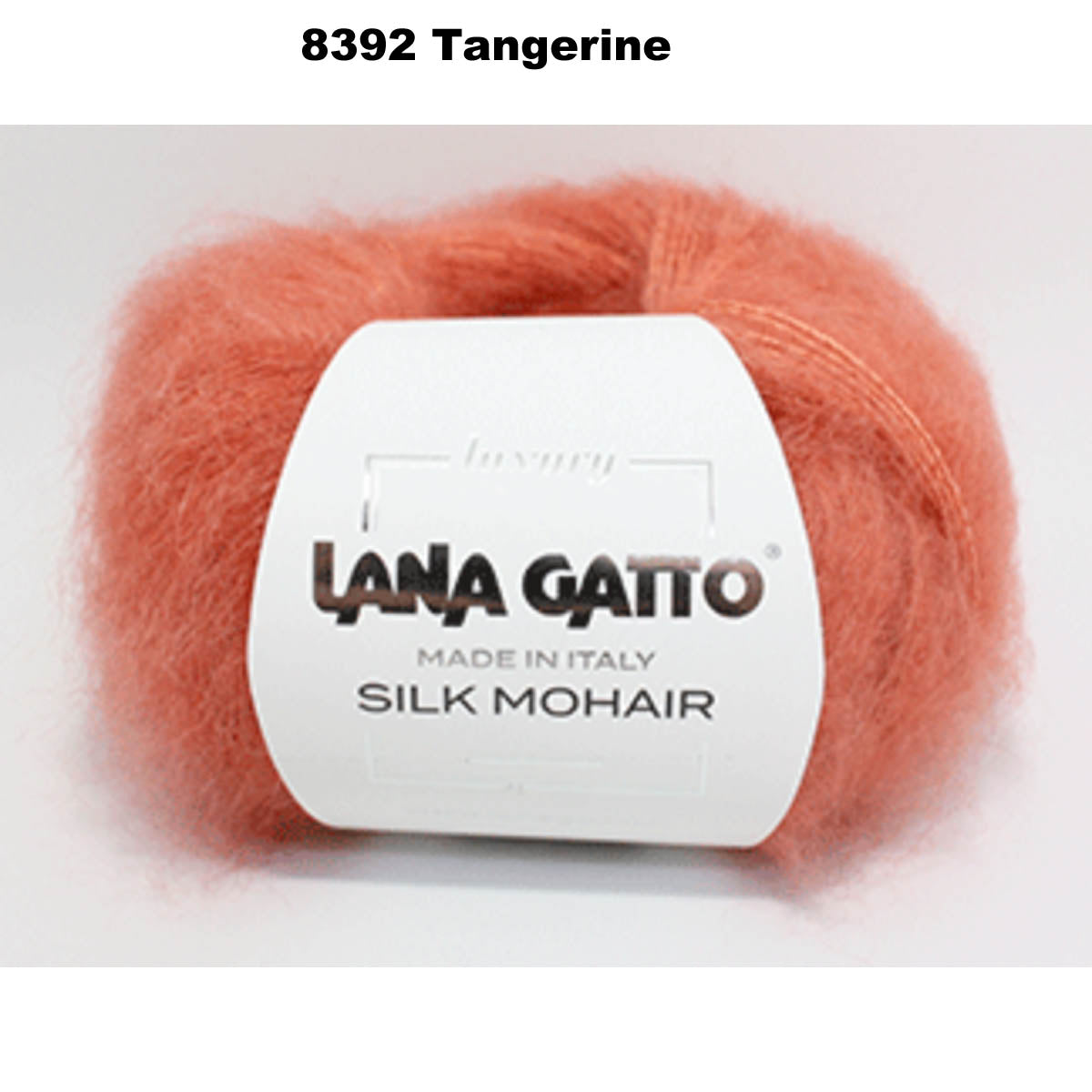 LANA GATTO - SILK MOHAIR -  75% Kid Mohair + 25% Silk - 2ply/Fingering - Ball 25g 212m/231yds  CHOOSE COLOUR