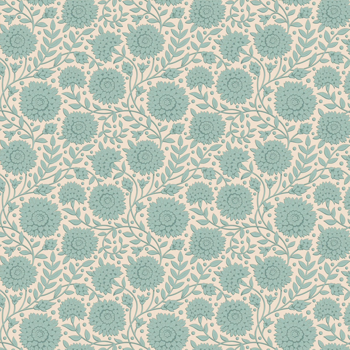 Tilda WINDY DAYS - Breeze Teal
