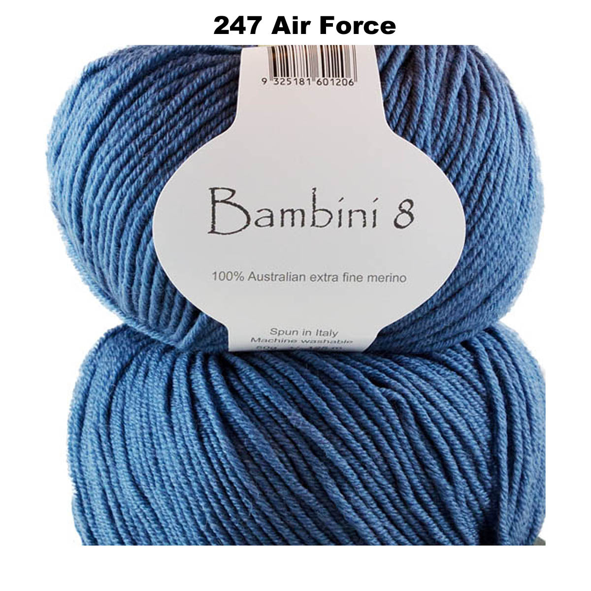 BAMBINI 8 - 8ply/DK/Lt Worsted 100% Australian Merino 50g/115m CHOOSE COLOUR