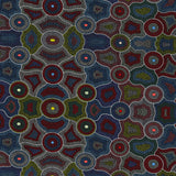 AKUNA DREAMING RED by Australian Aboriginal Artist Agnes Rubuntja