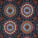 ALURA SEED DREAMING RED by Aboriginal Artist Karen Bird