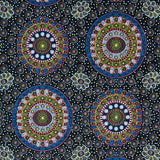 ALURA SEED DREAMING YELLOW by Aboriginal Artist Karen Bird