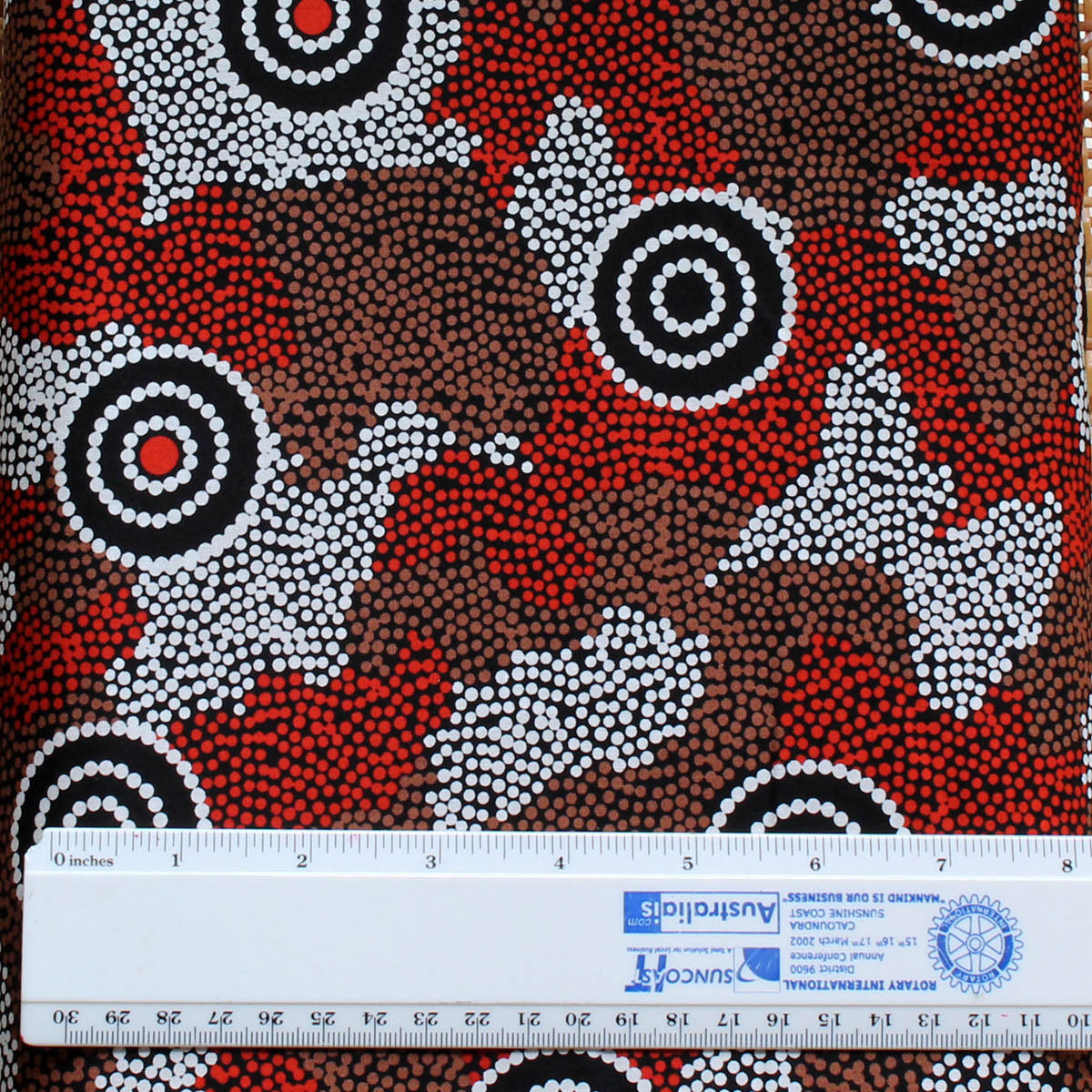 AMICITIA BLACK by Aboriginal Artist AUDREY MARTIN NAPANANGKA