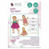 TADAH - BABY TEA PARTY - Dress, Playsuit, Skirt, Bubble Romper -Size 00000(Prem) - 3 Years