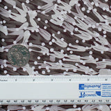 BANANA LEAVES GREY by Aboriginal Artist DONNA ABBOTT