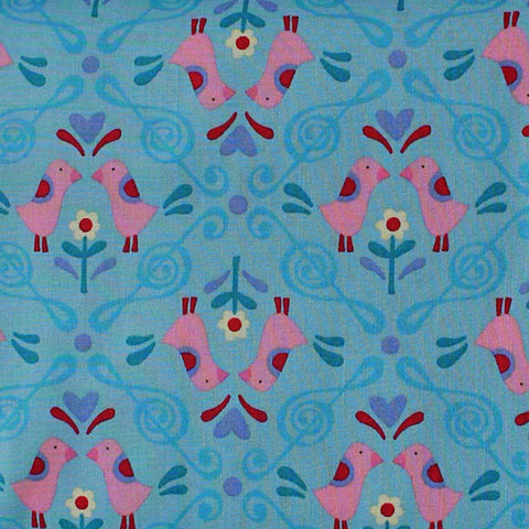 EB/FF BIRDIES LIGHT AQUA - Folk Festival