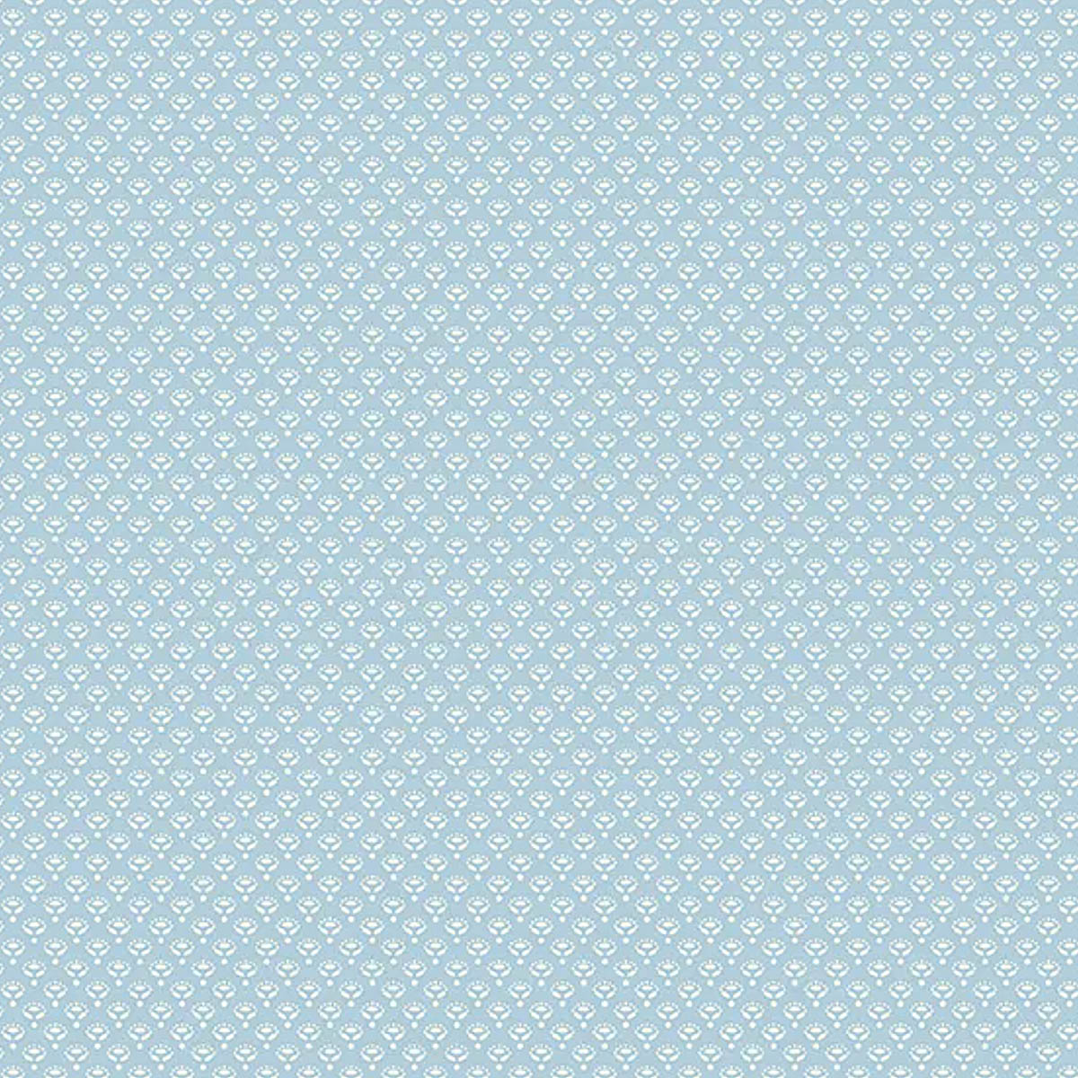 A/ Motif Blue Indigo (tiny print)