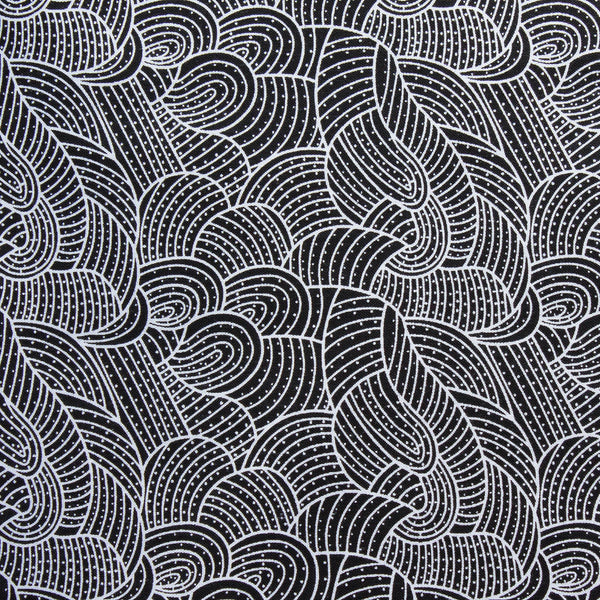 BODY PAINTING 2 BLACK by Aboriginal Artist Anna Pitjara