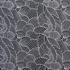 BODY PAINTING 2 BLACK by Aboriginal Artist Anna Pitjara