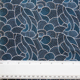 BODY PAINTING 2 BLUE by Aboriginal Artist Anna Pitjara