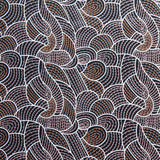 BODY PAINTING 2 BROWN by Aboriginal Artist Anna Pitjara