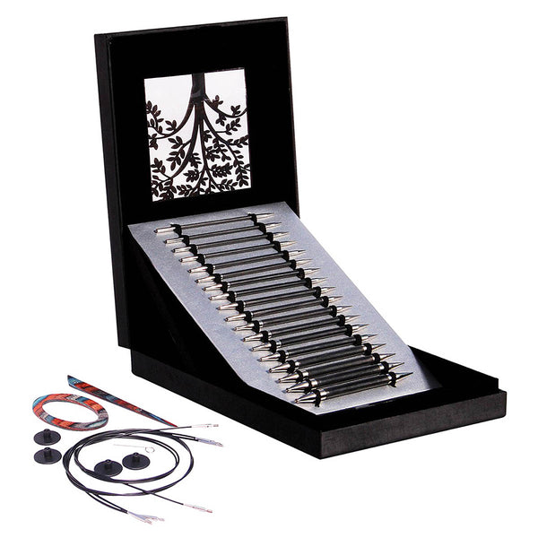 KnitPro - 41620 KARBONZ 'Box of Joy' Deluxe Limited Edition Set of 8 Pairs of IC Knitting Needles