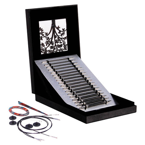 KnitPro - 41620 KARBONZ 'Box of Joy' Deluxe Limited Edition Set of 8 Pairs of IC Knitting Needles