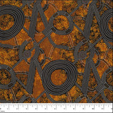 BUSH PLUM 2 GOLD by Aboriginal Artist GRACIE MORTON