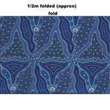 BUSH TOMATO & WATERHOLE BLUE by Aboriginal Artist Cindy Wallace