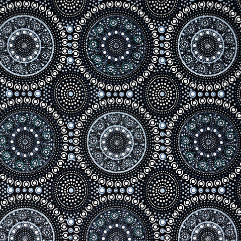 BUSH BERRY ASH by Aboriginal Artist MARLENE DOOLAN