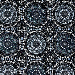 BUSH BERRY ASH by Aboriginal Artist MARLENE DOOLAN