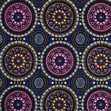 BUSH BERRY PURPLE by Aboriginal Artist MARLENE DOOLAN