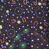 BUSH FOOD DREAMING BLACK - by Tanya Price Nangala