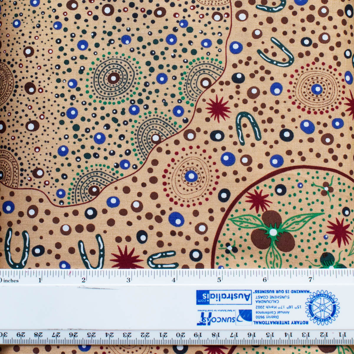 BUSH FOOD DREAMING ECRU - by Tanya Price Nangala