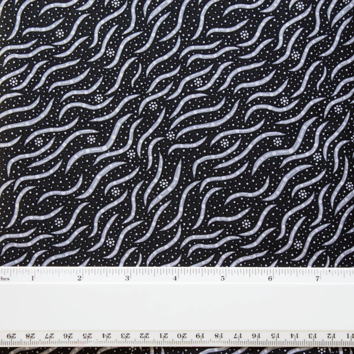 BUSH MEDICINE 2 BLACK by Aboriginal Artist Narelle Kitson