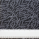 BUSH MEDICINE 2 BLACK by Aboriginal Artist Narelle Kitson