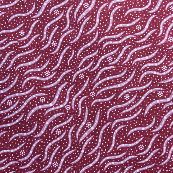 BUSH MEDICINE 2 REDDISH BROWN by Aboriginal Artist Narelle Kitson