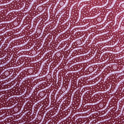 BUSH MEDICINE 2 REDDISH BROWN by Aboriginal Artist Narelle Kitson