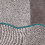 BUSH ONION DREAMING BROWN  by Aboriginal Artist JANE HUDSON