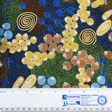 BUSH PLUM DREAMING GOLD - by Juliette Nakamarra Morris