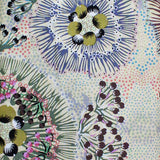 BUSH PLUM ECRU by Australian Aboriginal Artist Polly Naparulla Wheeler